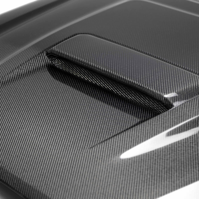 TR-Style Carbon Fiber Hood For 2016-2023 Toyota Tacoma