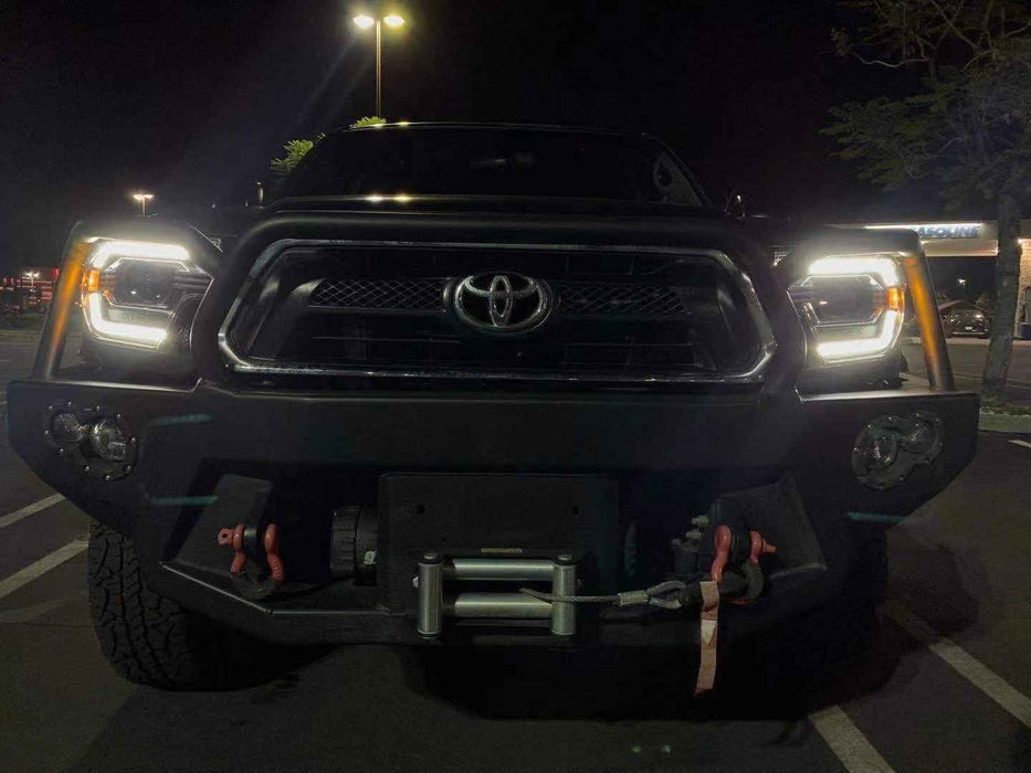 Alpharex LUXX / PRO Series LED Projector Headlights for 2012 - 2015 Tacoma