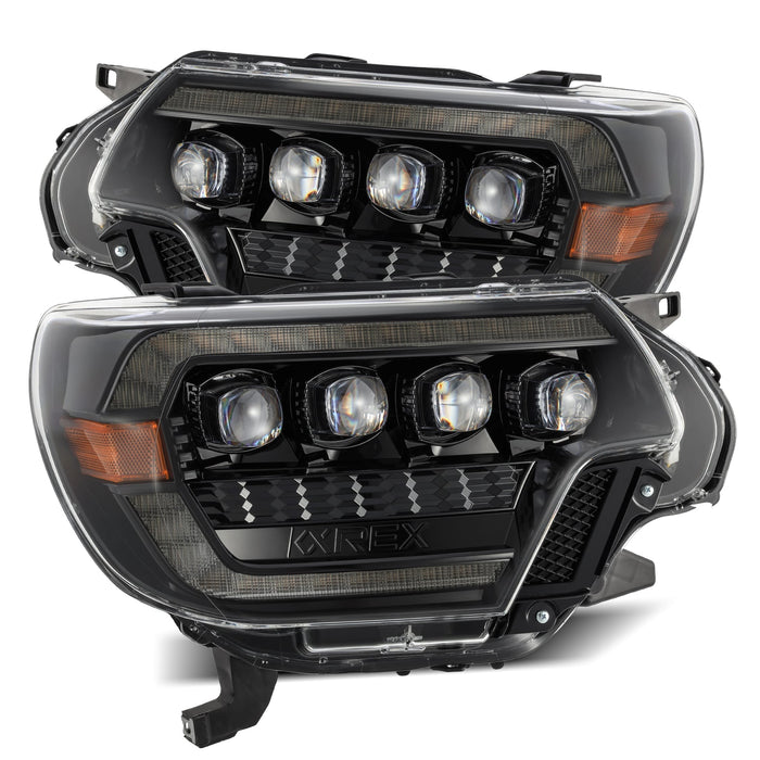 Alpharex NOVA Series LED Projector Headlights for 2012 - 2015 Tacoma