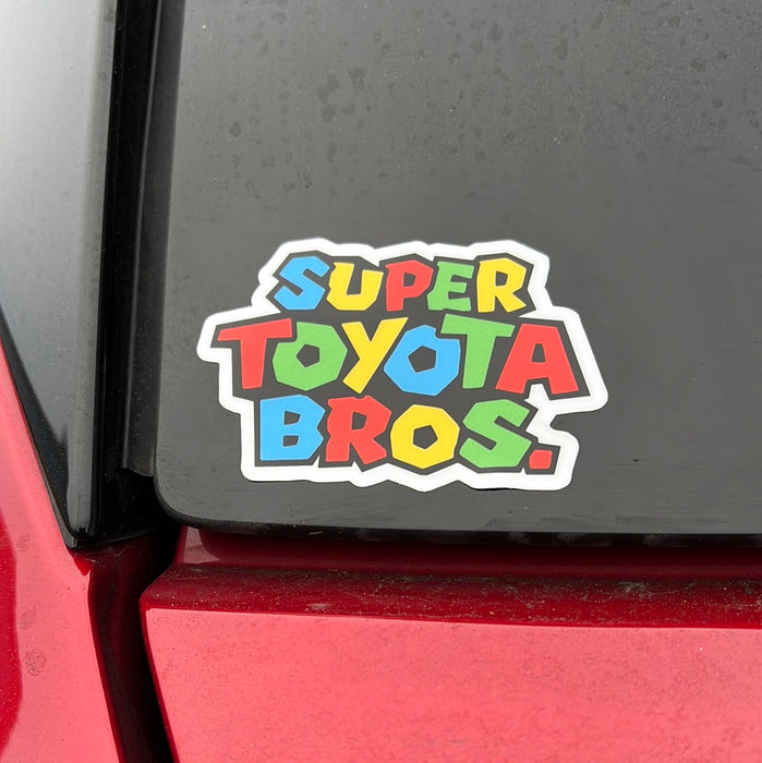 Super Toyota Brothers Decal (3-Pack)