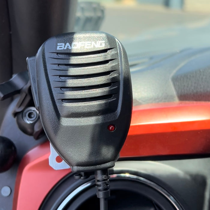 Clip style / Baofeng Radio and Mic Mount with 1" Ball Adapter