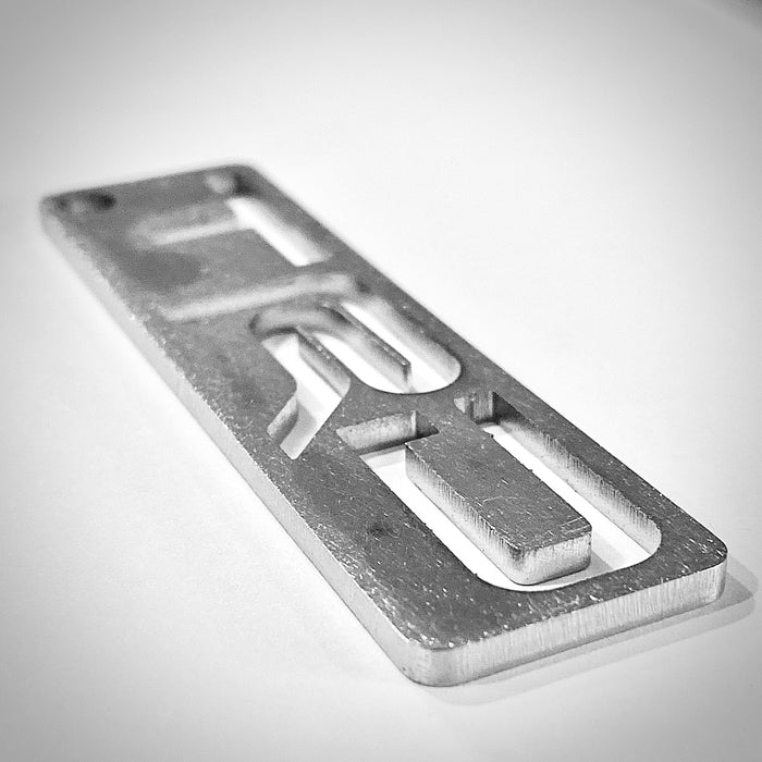Stainless steel TRD keychain