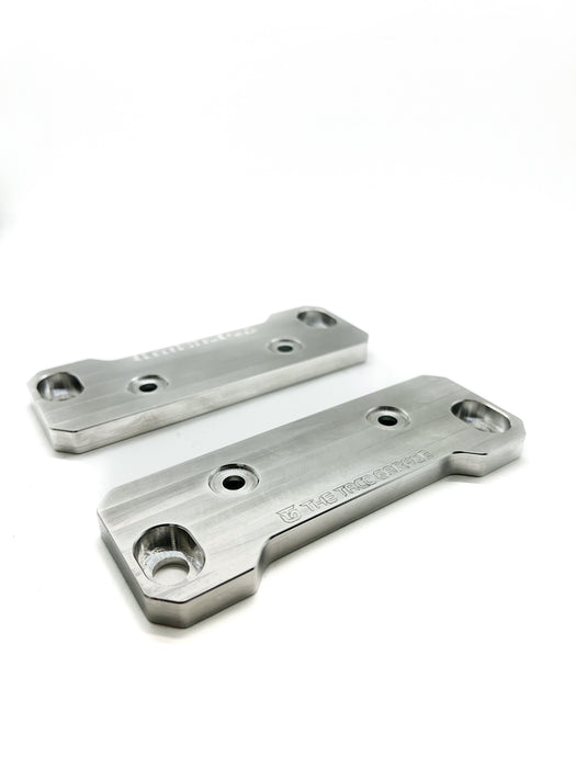 Machined Billet 6061 Aluminum ARB Twin Compressor to winch plate adapters