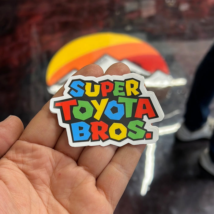 Super Toyota Brothers Decal (3-Pack)